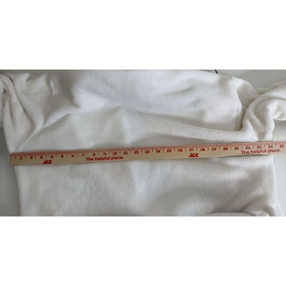 Emily & Merritt Pottery Barn Bathrobe Robe Hooded Pockets Soft Plush Size XL - Picture 9 of 9